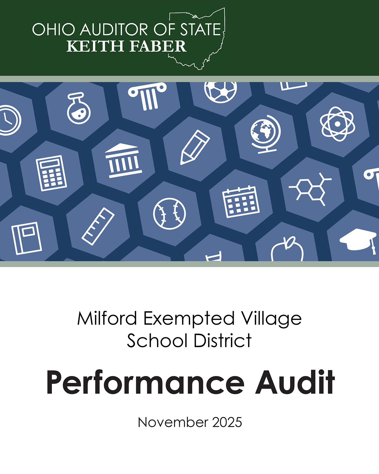 Milford Exempted Village School District report cover