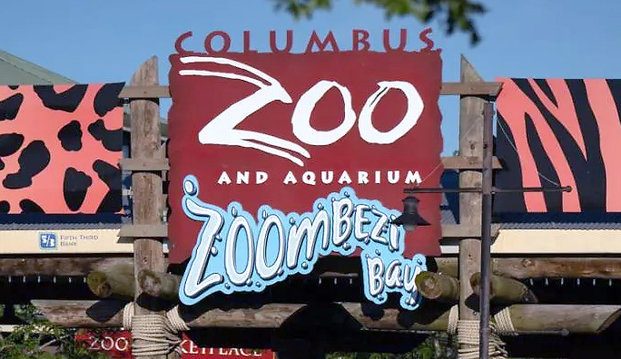 Columbus Zoo sign