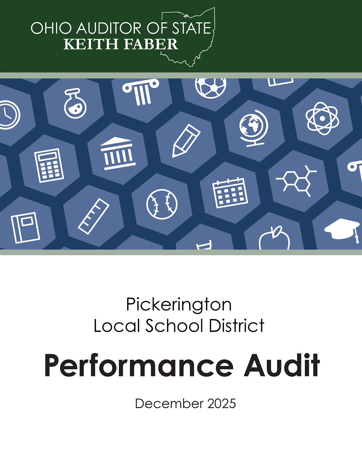 Pickerington Local School Districta report cover