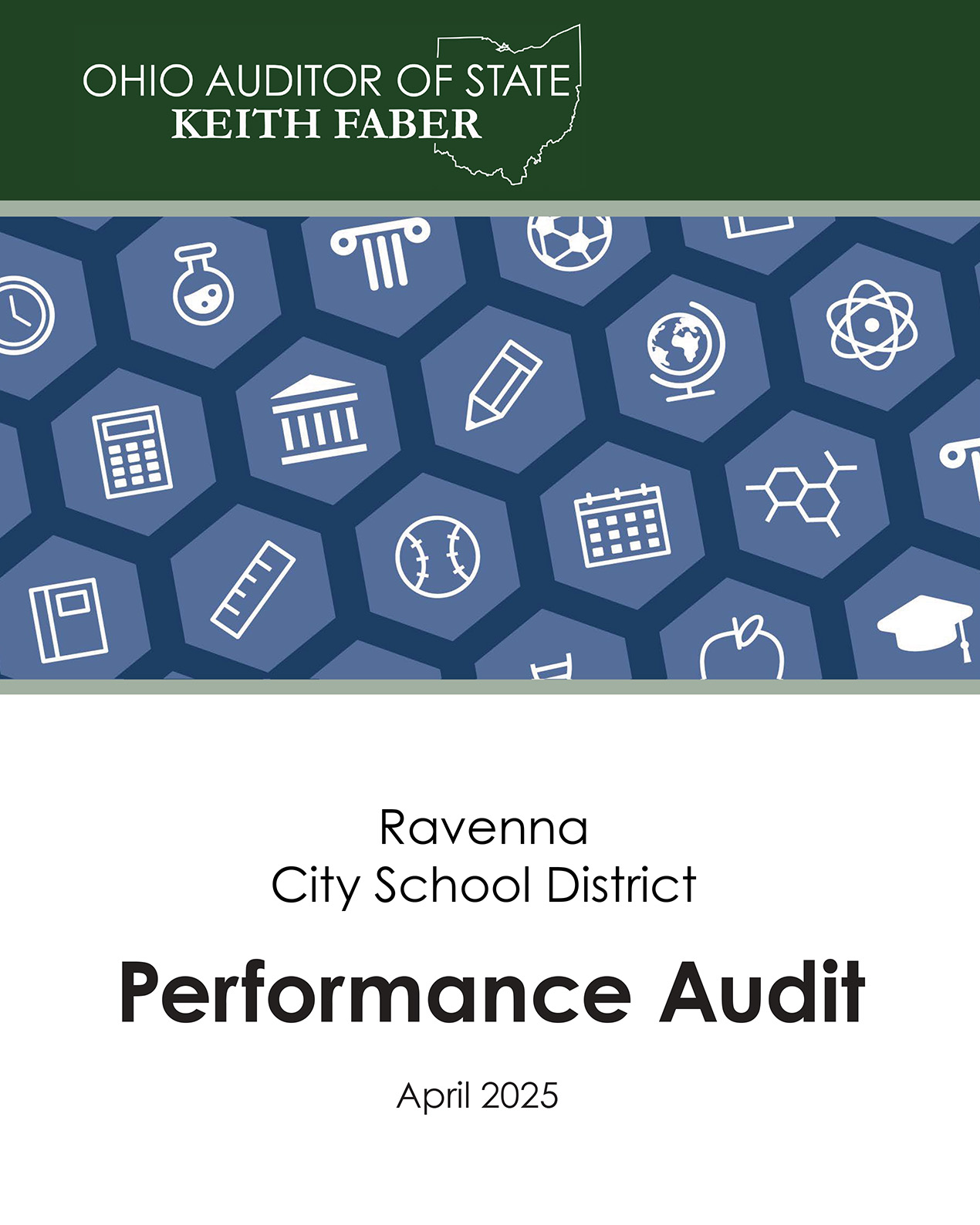 Ravenna City School District report cover
